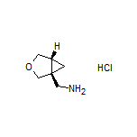 (1S,5R)-3-Oxabicyclo[3.1.0]hexan-1-ylmethanamine Hydrochloride