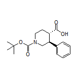 (3S,4S)-1-Boc-3-phenylpiperidine-4-carboxylic Acid