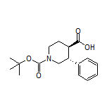 (3R,4R)-1-Boc-3-phenylpiperidine-4-carboxylic Acid