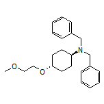 trans-N,N-Dibenzyl-4-(2-methoxyethoxy)cyclohexan-1-amine