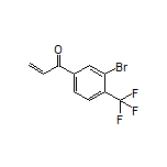 1-[3-Bromo-4-(trifluoromethyl)phenyl]prop-2-en-1-one