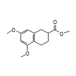 Methyl 5,7-Dimethoxy-1,2,3,4-tetrahydronaphthalene-2-carboxylate