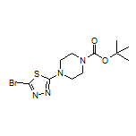 2-Bromo-5-(4-Boc-piperazin-1-yl)-1,3,4-thiadiazole