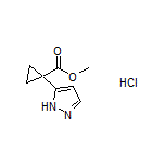 Methyl 1-(1H-Pyrazol-5-yl)cyclopropanecarboxylate Hydrochloride