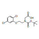 2-[Boc-[2-(2,5-dichlorophenoxy)ethyl]amino]acetic Acid