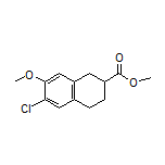 Methyl 6-Chloro-7-methoxy-1,2,3,4-tetrahydronaphthalene-2-carboxylate