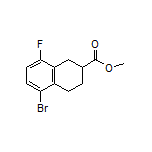 Methyl 5-Bromo-8-fluoro-1,2,3,4-tetrahydronaphthalene-2-carboxylate