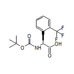 (S)-2-(Boc-amino)-2-[2-(trifluoromethyl)phenyl]acetic Acid