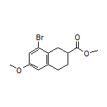 Methyl 8-Bromo-6-methoxy-1,2,3,4-tetrahydronaphthalene-2-carboxylate
