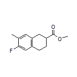 Methyl 6-Fluoro-7-methyl-1,2,3,4-tetrahydronaphthalene-2-carboxylate