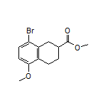Methyl 8-Bromo-5-methoxy-1,2,3,4-tetrahydronaphthalene-2-carboxylate