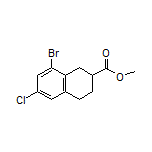 Methyl 8-Bromo-6-chloro-1,2,3,4-tetrahydronaphthalene-2-carboxylate