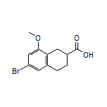 6-Bromo-8-methoxy-1,2,3,4-tetrahydronaphthalene-2-carboxylic Acid