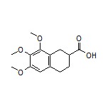 6,7,8-Trimethoxy-1,2,3,4-tetrahydronaphthalene-2-carboxylic Acid