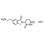 3-[6-(2-Aminoethyl)-1-oxoisoindolin-2-yl]piperidine-2,6-dione Hydrochloride