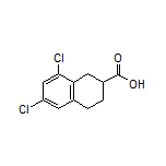 6,8-Dichloro-1,2,3,4-tetrahydronaphthalene-2-carboxylic Acid