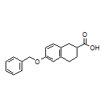 6-(Benzyloxy)-1,2,3,4-tetrahydronaphthalene-2-carboxylic Acid