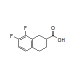 7,8-Difluoro-1,2,3,4-tetrahydronaphthalene-2-carboxylic Acid