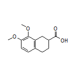 7,8-Dimethoxy-1,2,3,4-tetrahydronaphthalene-2-carboxylic Acid