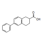 6-Phenyl-1,2,3,4-tetrahydronaphthalene-2-carboxylic Acid