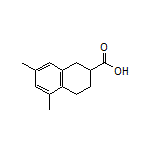 5,7-Dimethyl-1,2,3,4-tetrahydronaphthalene-2-carboxylic Acid