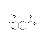 7-Fluoro-8-methoxy-1,2,3,4-tetrahydronaphthalene-2-carboxylic Acid