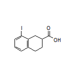 8-Iodo-1,2,3,4-tetrahydronaphthalene-2-carboxylic Acid