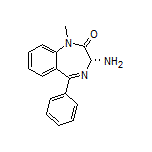 (R)-3-Amino-1-methyl-5-phenyl-1H-benzo[e][1,4]diazepin-2(3H)-one