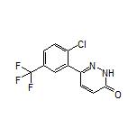 6-[2-Chloro-5-(trifluoromethyl)phenyl]pyridazin-3(2H)-one
