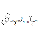 (S)-2-Cyclopropyl-2-[[2-(Fmoc-amino)acetamido]methoxy]acetic Acid