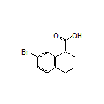 7-Bromo-1,2,3,4-tetrahydronaphthalene-1-carboxylic Acid