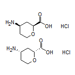 cis-4-Aminotetrahydro-2H-pyran-2-carboxylic Acid Hydrochloride