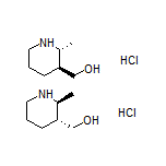 (trans-2-Methyl-3-piperidyl)methanol Hydrochloride