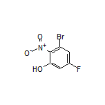 3-Bromo-5-fluoro-2-nitrophenol