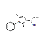 1-(2,5-Dimethyl-1-phenyl-3-pyrrolyl)prop-2-en-1-ol