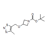 5-[[(1-Boc-azetidin-3-yl)oxy]methyl]-4-methyl-1,2,3-thiadiazole