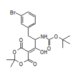 5-[3-(3-Bromophenyl)-2-(Boc-amino)-1-hydroxypropylidene]-2,2-dimethyl-1,3-dioxane-4,6-dione