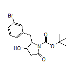 5-(3-Bromobenzyl)-1-Boc-4-hydroxypyrrolidin-2-one