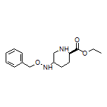 Ethyl (2R)-5-[(Benzyloxy)amino]piperidine-2-carboxylate