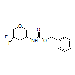 N-Cbz-5,5-difluorotetrahydro-2H-pyran-3-amine