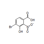 4-Bromo-3-hydroxy-2-nitrobenzoic Acid