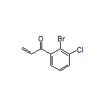 1-(2-Bromo-3-chlorophenyl)prop-2-en-1-one