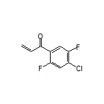 1-(4-Chloro-2,5-difluorophenyl)prop-2-en-1-one
