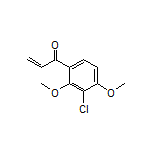 1-(3-Chloro-2,4-dimethoxyphenyl)prop-2-en-1-one