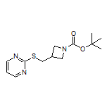 2-[[(1-Boc-azetidin-3-yl)methyl]thio]pyrimidine