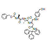 (S)-2-[(S)-2-[(S)-2-(Cbz-amino)propanamido]propanamido]-N1-[4-(hydroxymethyl)phenyl]-N4-tritylsuccinamide