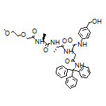 (S)-2-[(9S,12S)-9,12-Dimethyl-7,10-dioxo-2,5-dioxa-8,11-diazatridecanamido]-N1-[4-(hydroxymethyl)phenyl]-N4-tritylsuccinamide