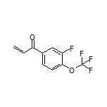 1-[3-Fluoro-4-(trifluoromethoxy)phenyl]prop-2-en-1-one