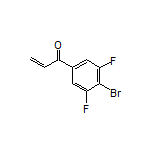 1-(4-Bromo-3,5-difluorophenyl)prop-2-en-1-one