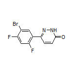 6-(5-Bromo-2,4-difluorophenyl)pyridazin-3(2H)-one
